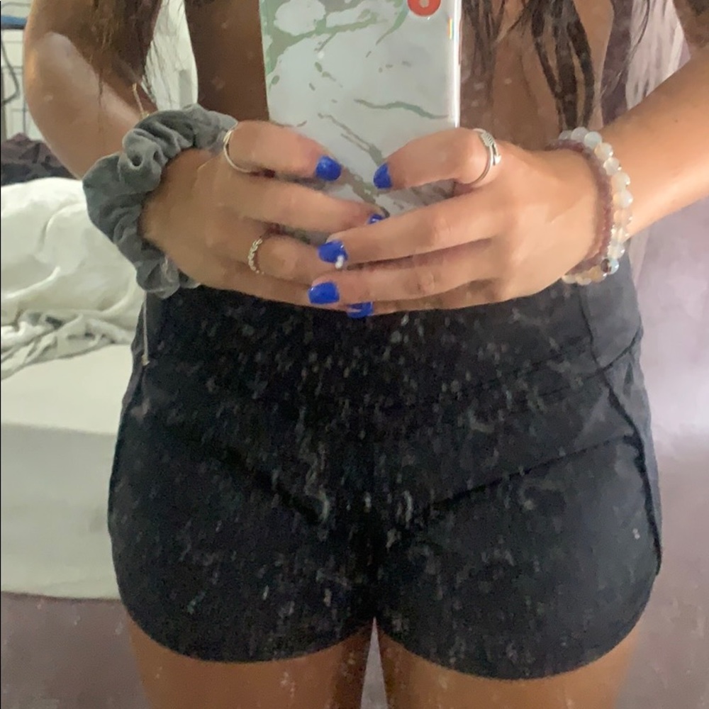 Lululemon speed shorts